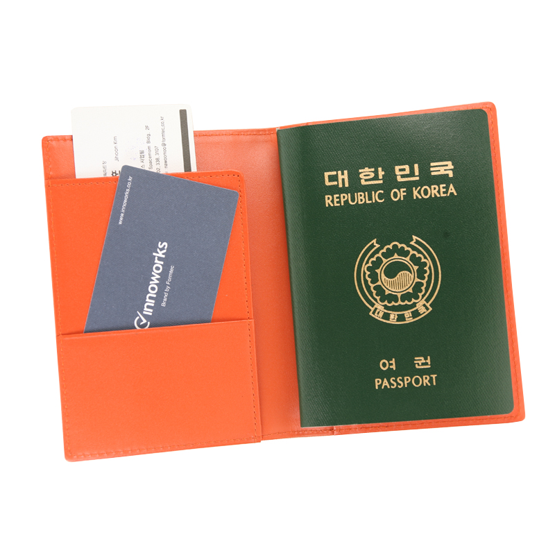 여권 지갑  GS 402 오렌지